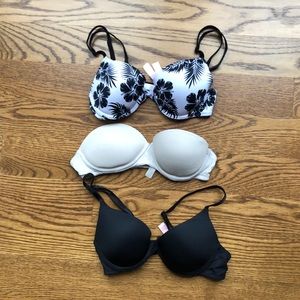 *LOT* PINK by Victoria’s Secret Bra’s Strapless